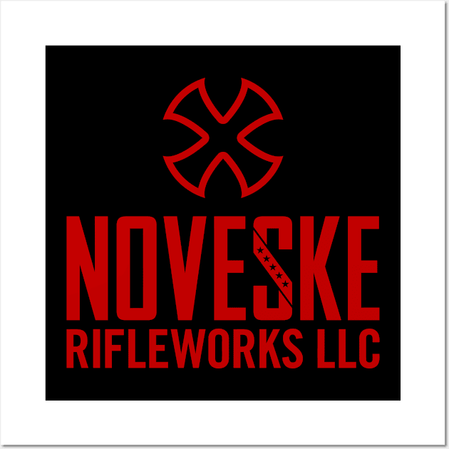 Noveske I Rifleworks 2 SIDES Wall Art by GhazniShop